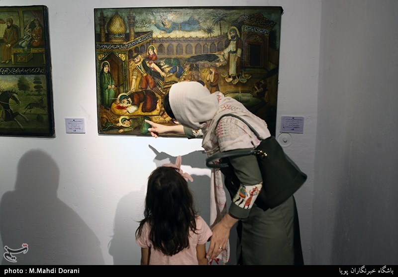افتتاح نمایشگاه نقاشی قهوه خانه ای ایران