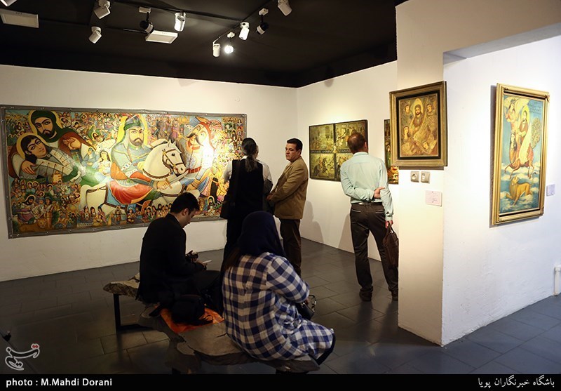 افتتاح نمایشگاه نقاشی قهوه خانه ای ایران