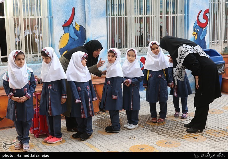 دبستان دخترانه کلاس اولی ها سال تحصیلی جدید