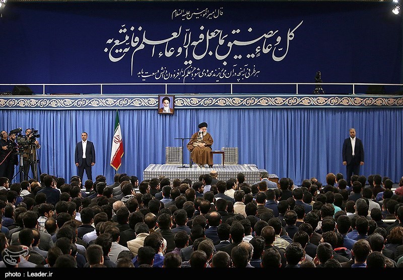 دیدار نخبگان و استعدادهای برتر علمی با رهبر معظم انقلاب