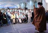 مدال‌آوران بازی‌های پاراآسیایی با امام‌خامنه‌ای دیدار کردند