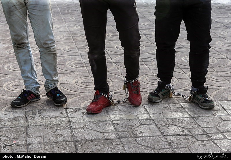 دستگیری سارقان زورگیر محله شهرک قدس تهران