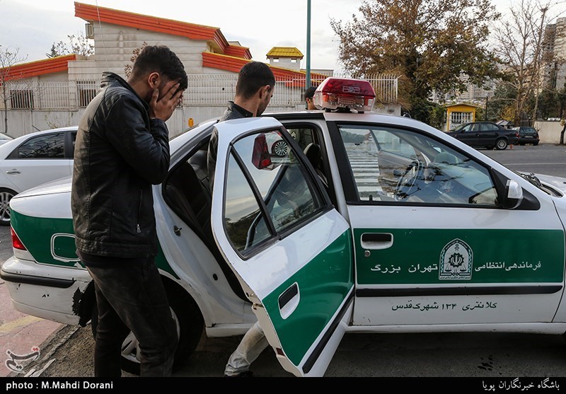 دستگیری سارقان زورگیر محله شهرک قدس تهران
