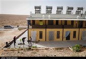  اسکان  آوارگان و شیعیان فوعه کفریا در شهرک حسیاء حواشی شهر حمص کشور سوریه 