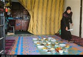 همسر شهید حسین عبدالحمید حسین که در مبارزه با تروریست های داعش و فوعه کفریا به شهادت رسید