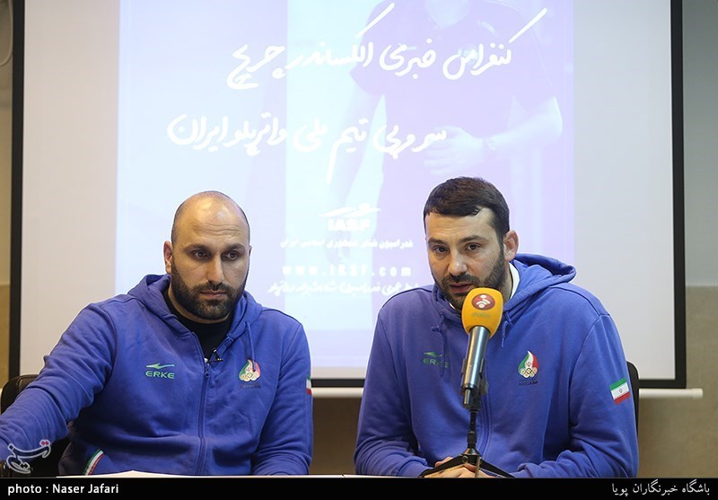 نشست خبری چیریچ، سرمربی تیم ملی واترپلو