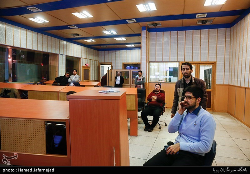 پشت صحنه برنامه تلویزیونی نقطه رهایی