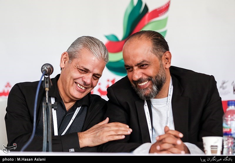 کنفرانس خبری مهمانان بخش بین‌الملل جشنواره فیلم مقاومت