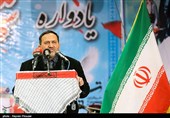 سخنرانی حمیدرضا مقدم فر مشاور رسانه‌ای فرمانده کل سپاه در یادواره شهدای حادثه تروریستی مریوان 
