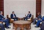 جابری انصاری با بشار اسد دیدار کرد