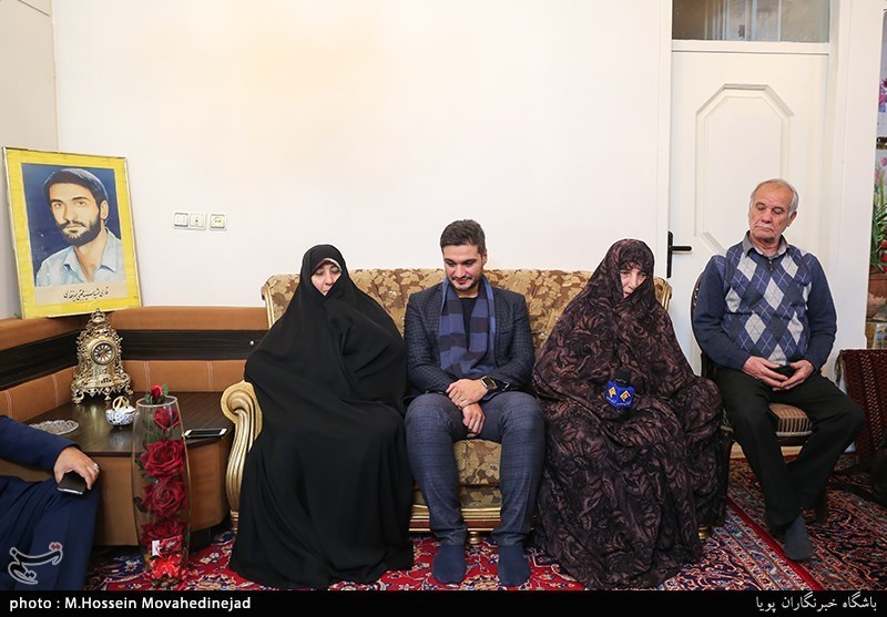 دیدار جامعه قرآنی با خانواده شهید سید مجتبی میر غفاری