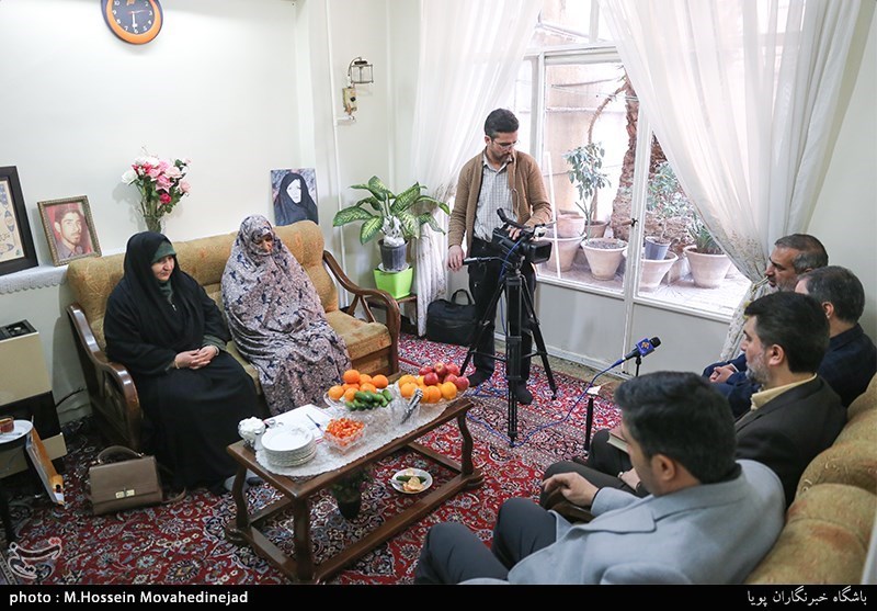 دیدار با خانواده شهید محمدرضا امیدوار