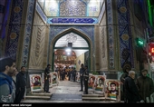 مراسم یادواره شهدای مدافع حرم منطقه 14 تهران(دارالمومنین) در مسجد علی ابن الحسین(ع) 