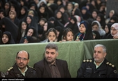 مراسم یادواره شهدای مدافع حرم منطقه 14 تهران(دارالمومنین) در مسجد علی ابن الحسین(ع) 