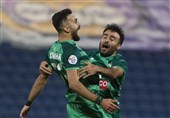 ارسلان مطهری: گلم به الغرافه را به هواداران و خانواده‌ام تقدیم می‌کنم/ با غیرت بچه‌ها و تدبیر کادر فنی به بازی برگشتیم