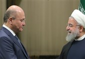 استقبال رسمی از روحانی در کاخ «قصر السلام»