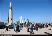 مراسم افتتاحیه نمایشگاه هوافضای سپاه پاسداران
