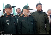 مراسم افتتاحیه نمایشگاه هوافضای سپاه پاسداران با حضور سردار حسین سلامی جانشین فرمانده کل سپاه پاسداران
