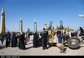 مراسم افتتاحیه نمایشگاه هوافضای سپاه پاسداران
