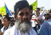مولوی درتکیده: برای پاسداشت خون سردار سلیمانی سلیمانی‌ها برمی‌خیزند