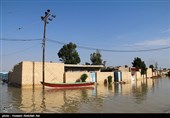 روستای سیل زده صراخیه در شادگان