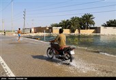 روستای سیل زده صراخیه در شادگان