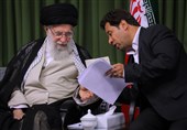شعرخوانی امیری‌اسفندقه در محضر رهبر انقلاب