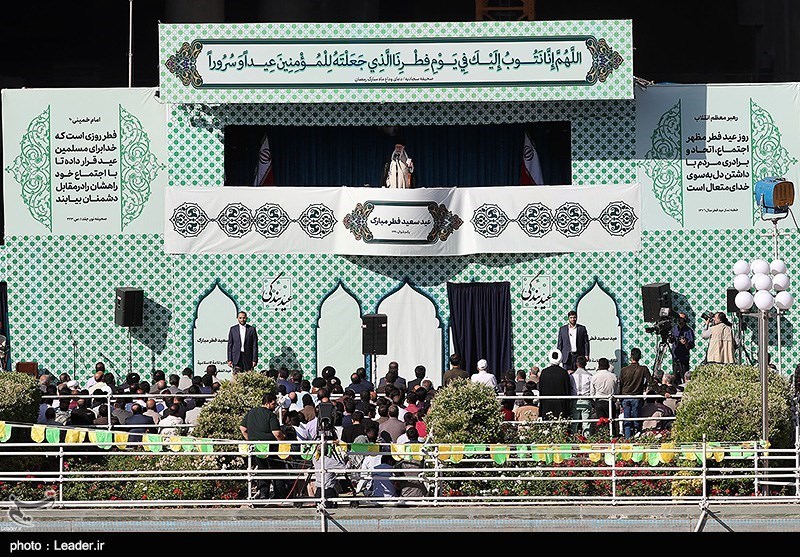 اقامه نماز عید سعید فطر در مصلای امام خمینی (ره)