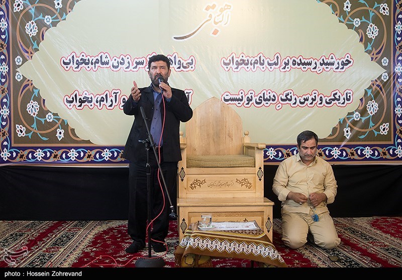 مراسم یادبود مادر شهیدان اسفندقه