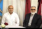 امیر احمدرضا پورستان و جمشید هاشم پور در هجدهمین جشن مدیران تولید سینما