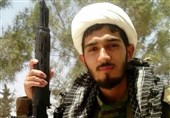 پیکر مطهر شهید مؤمنی؛ روحانی پاکستانی فاطمیون در معراج شهدا+فیلم