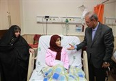 عیادت سخنگوی دولت از خبرنگار خبرگزاری فارس