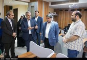 پیمان جبلی معاون برون‌مرزی سازمان صداوسیما در تحریریه خبرگزاری تسنیم