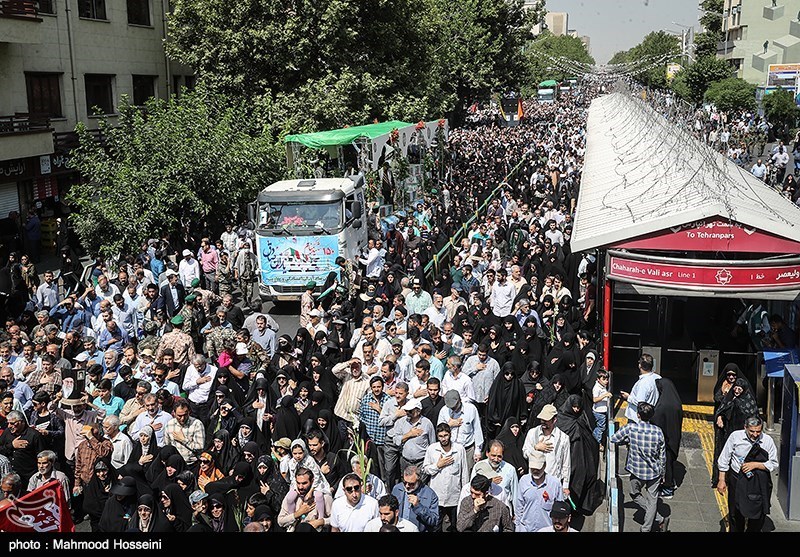 تشییع پیکرهای مطهر150 شهید دوران دفاع مقدس (3)