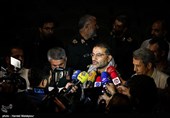 سردار غلامرضا سلیمانی رئیس جدید سازمان بسیج مستضعفین در جمع خبرنگاران