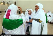 حضور حجاج ایرانی در مسجد شجره