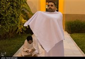 حضور حجاج ایرانی در مسجد شجره