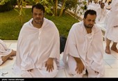 حیدر خمسه مداح اهل بیت(ع) در مسجد شجره