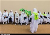 حضور حجاج ایرانی در مسجد شجره