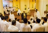 حضور حجاج ایرانی در مسجد شجره