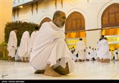 حضور حجاج ایرانی در مسجد شجره
