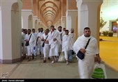 حضور حجاج ایرانی در مسجد شجره