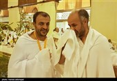 حضور حجاج ایرانی در مسجد شجره
