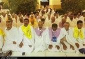 حضور حجاج ایرانی در مسجد شجره