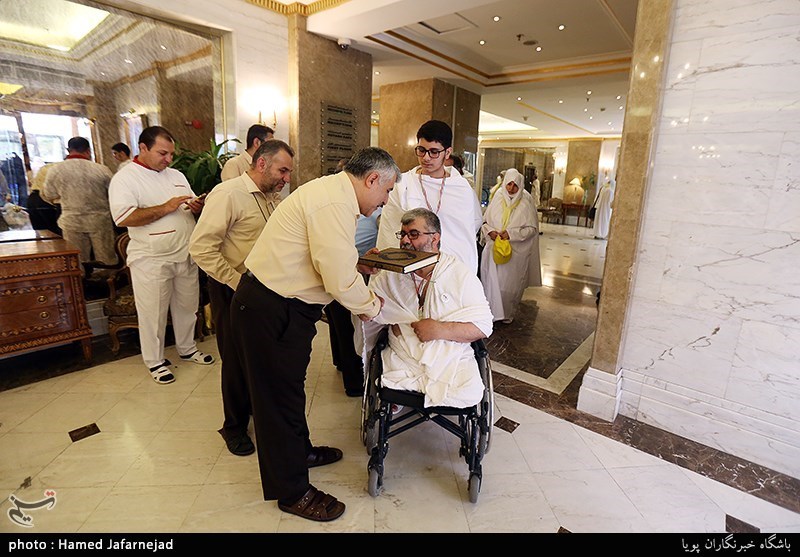 اعزام کاروان جانبازان  به مکه مکرمه