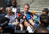 اسحاق جهانگیری معاون اول رئیس جمهور در حاشیه جلسه هیات دولت
