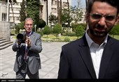  در حاشیه حضور  اعضای هیئت دولت در جمع خبرنگاران