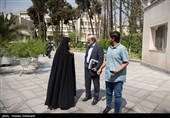  عبدالعلی علی‌عسگری رئیس سازمان صدا و سیما در حاشیه جلسه هیئت دولت 