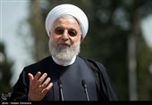 سخنرانی حسن روحانی رئیس جمهور به مناسبت روز خبرنگار در جمع خبرنگاران