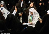 مراسم پرفیض دعای کمیل در مکه مکرکه با حضور حجاج ایرانی